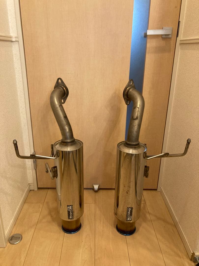 2児のパパ　柿本マフラーRegu.06 & R Singleリアピースのみ