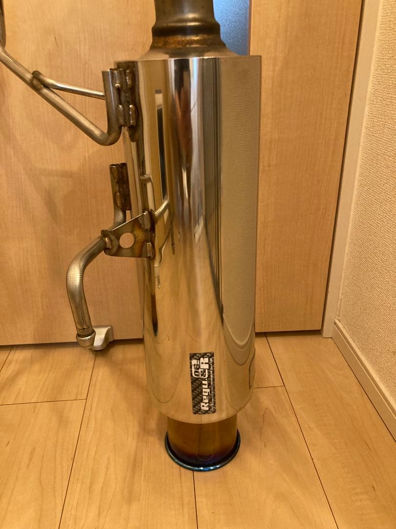 2児のパパ　柿本マフラーRegu.06 & R Singleリアピースのみ