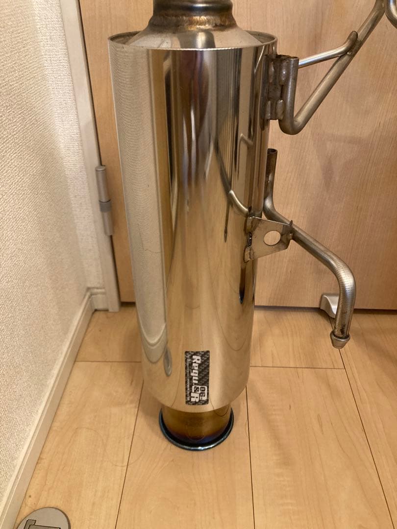 2児のパパ　柿本マフラーRegu.06 & R Singleリアピースのみ