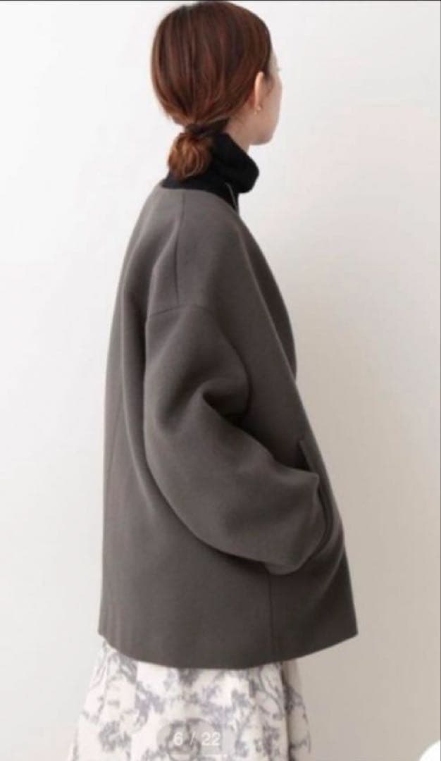 新品未使用 イエナ MANTECOショートコート 36