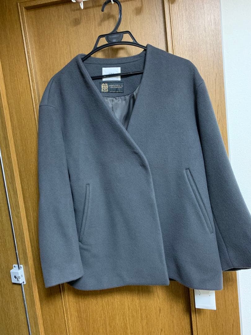 新品未使用 イエナ MANTECOショートコート 36