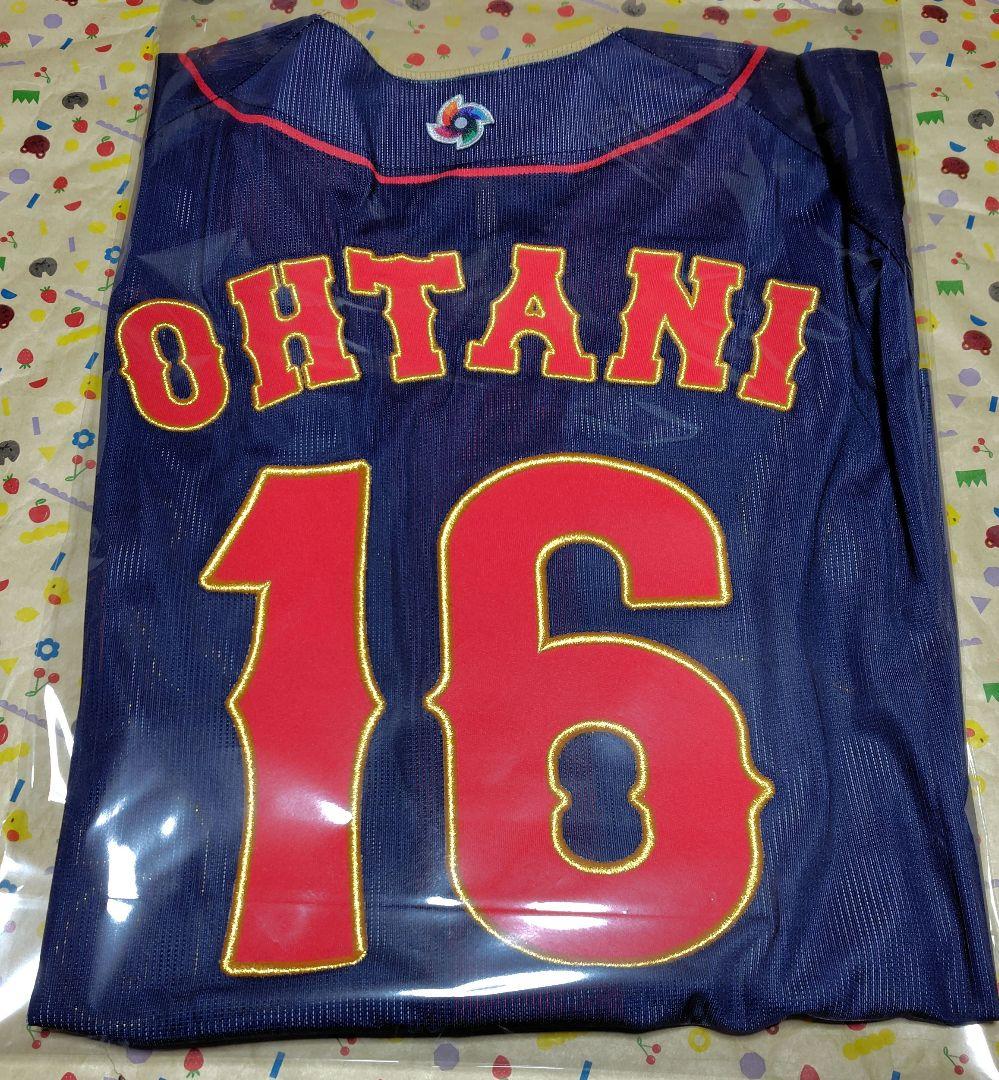 wbc侍ジャパン日本代表ビジター大谷翔平ユニホームMサイズ中古品