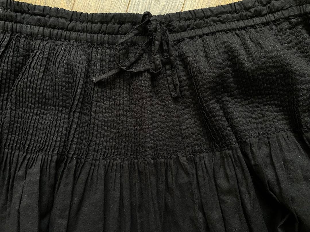 メゾンドソイル　ミニピンタックパンツ