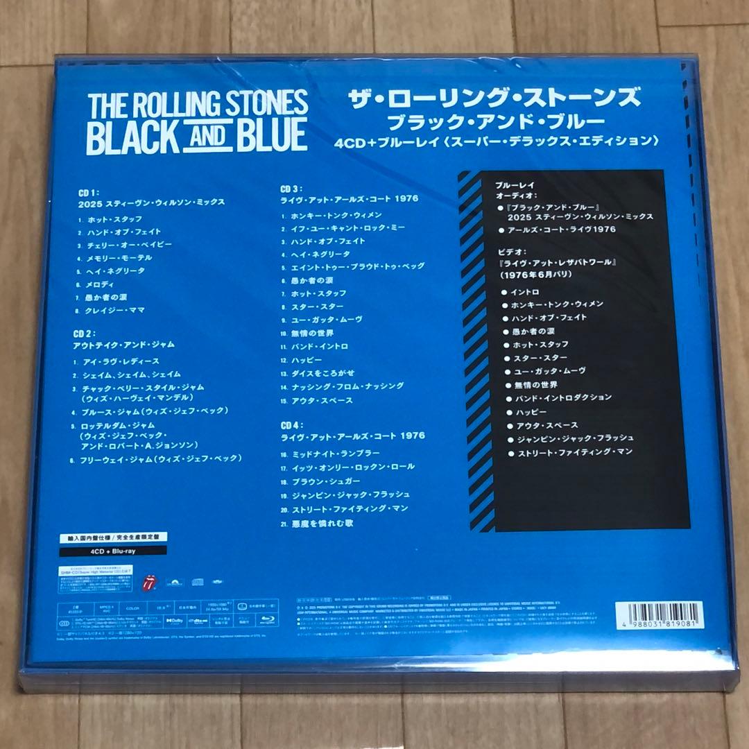4 SHM-CD +ブルーレイ ローリング・ストーンズ ブラック・アンド・ブルー