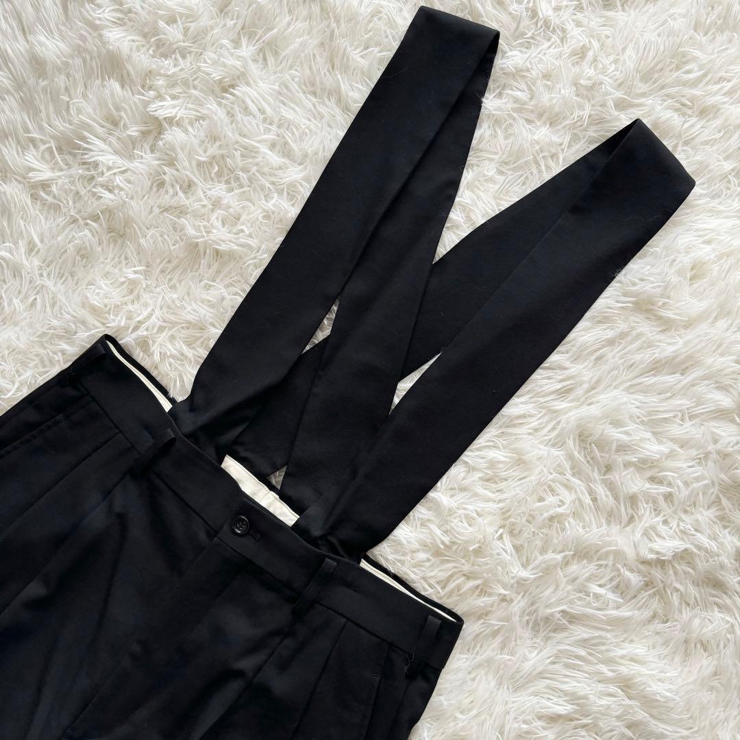 【コムデギャルソン】ハーフパンツ　オーバーオール　AD2006 黒 S