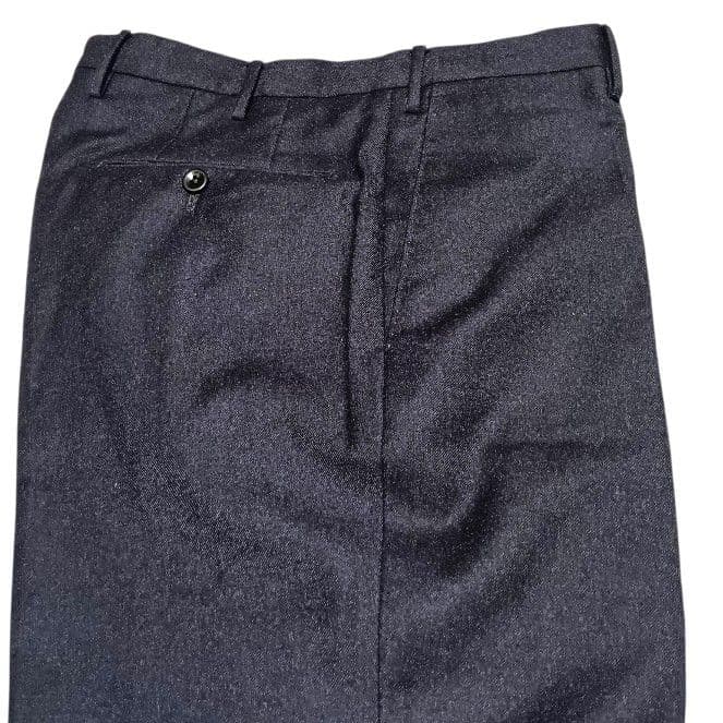 INCOTEX BEAMS スーパー100'S ウール 48 035型 ネイビー