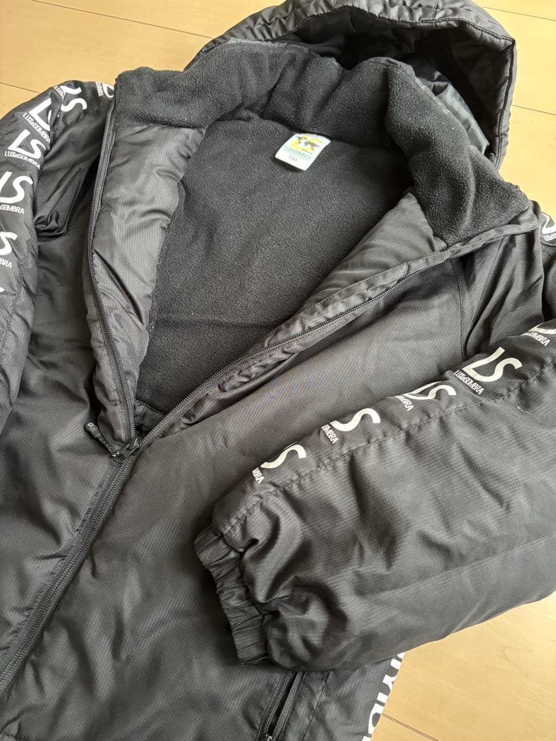 ルースイソンブラ　160 中綿　ジャケット　黒　LUZ e SOMBRA 上着