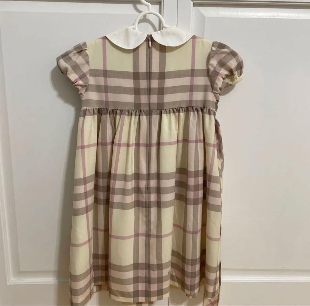 BURBERRY バーバリー スモッキング ワンピース メガチェック ボレロ