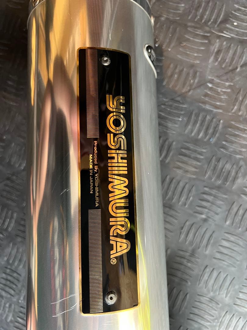 SR400 500 マフラーYOSHIMURA JMCA認証