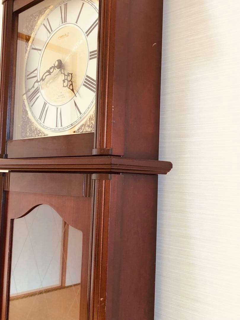 【送料無料】ビンテージCITIZEN　振り子時計　掛時計　柱時計