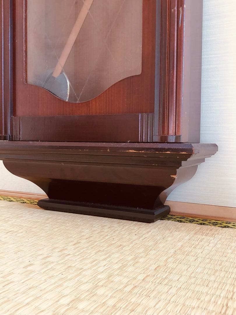 【送料無料】ビンテージCITIZEN　振り子時計　掛時計　柱時計