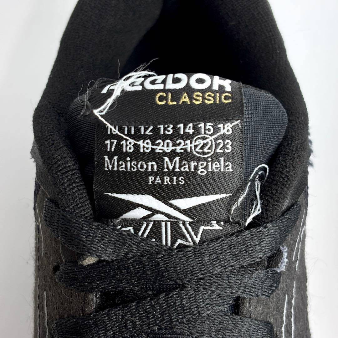 【極美品】メゾンマルジェラ Reebok コラボ クラブC メモリーオブ 24㎝