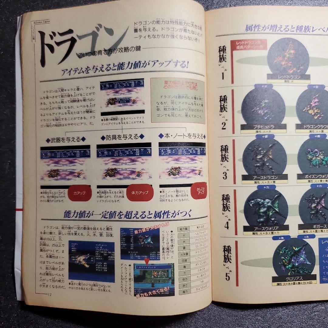 マル勝スーパーファミコン　付録　バハムートラグーン　１冊