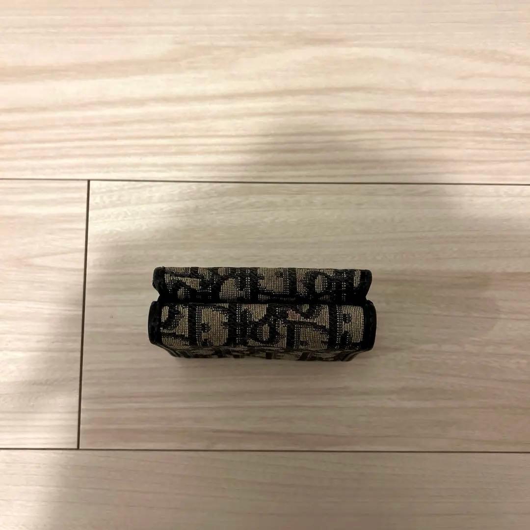 s*♡様 Christian Dior 三つ折り財布 ネイビー/ベージュ