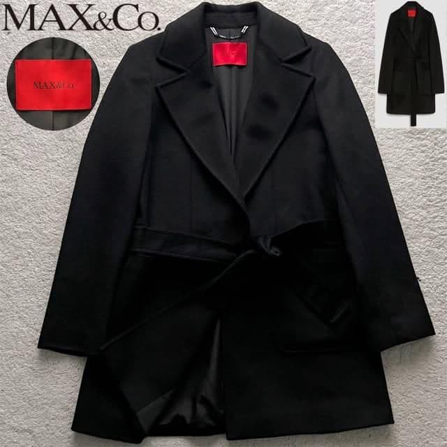 ✨極美品✨現行品 マックス&コー ラナウェイ ショートラン ビーバーピーコート