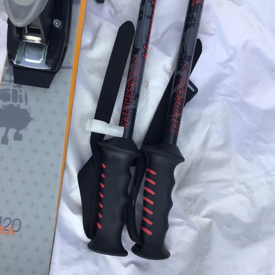 キスマーク　ショートスキー　TEQUILA 120 セット