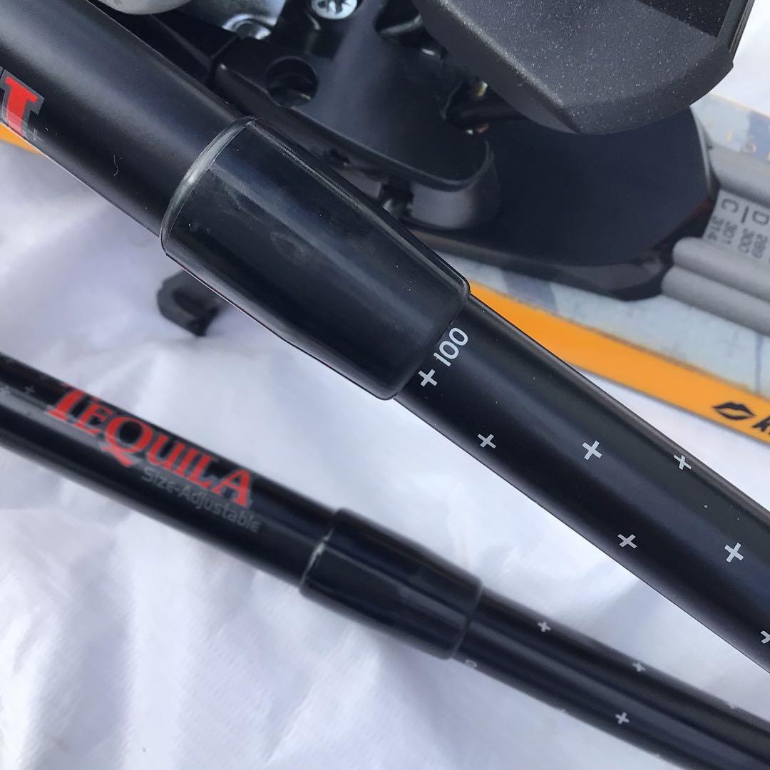 キスマーク　ショートスキー　TEQUILA 120 セット