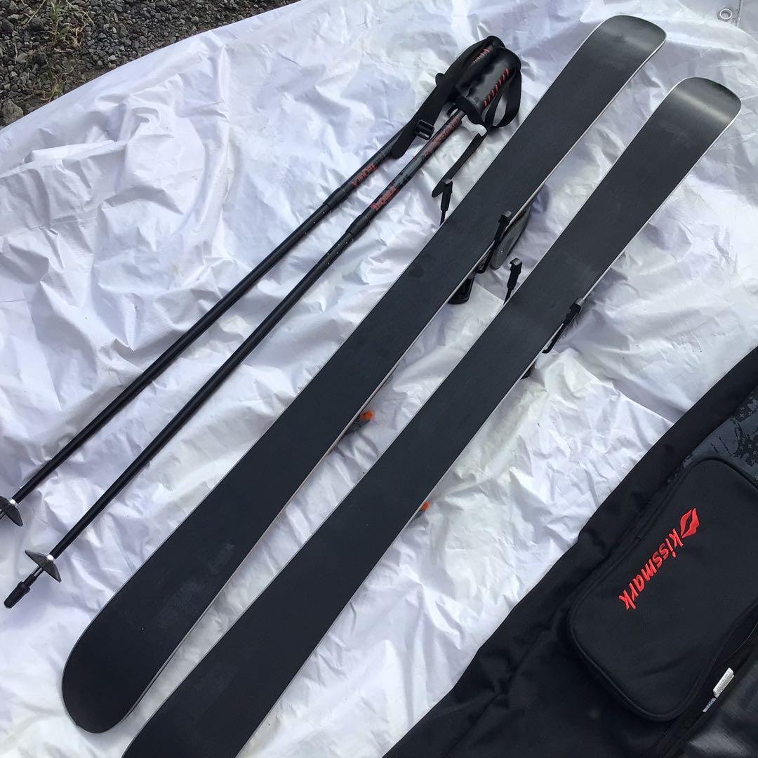 キスマーク　ショートスキー　TEQUILA 120 セット