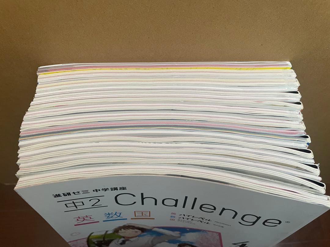 進研ゼミ中学講座中学2年生1年分(2019〜2020年度)