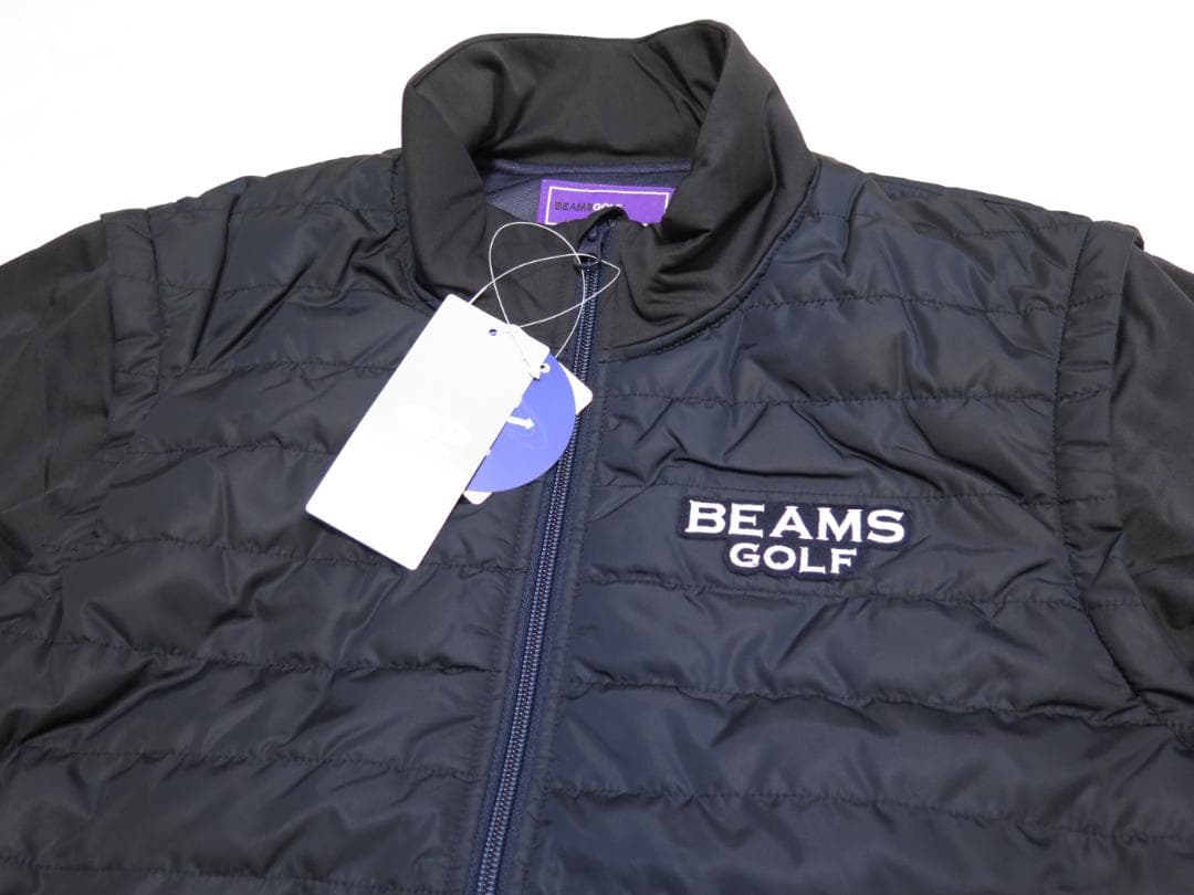 ⓁBEAMS GOLF ビームスゴルフパッカブル ２WAY パデッドブルゾン