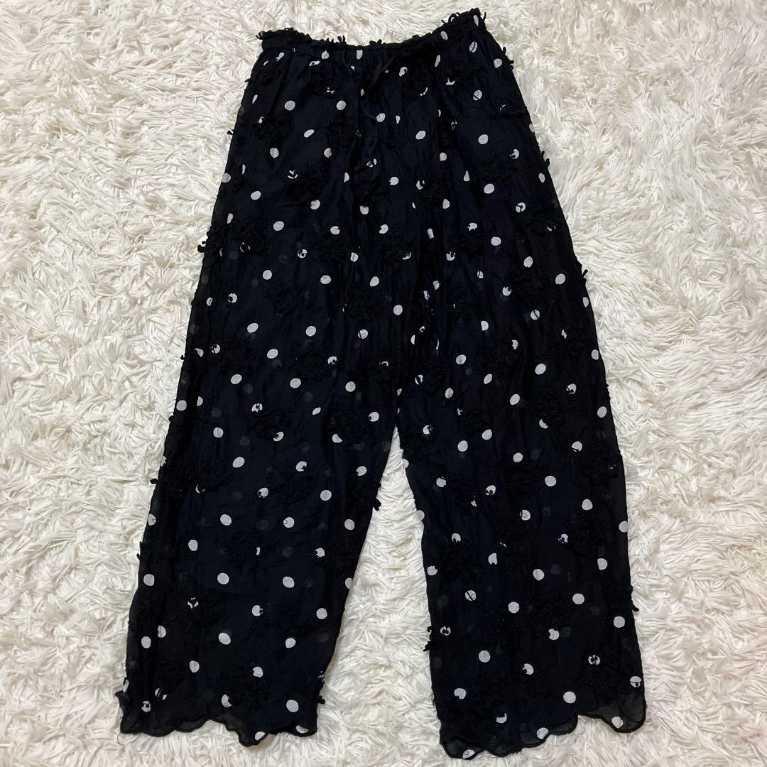 パンツ crinkle crinkle crinkle 3D dot pants