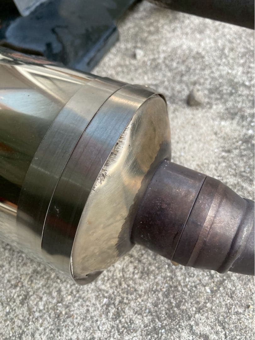 モリワキ・フュージョン マフラー ステンレス マフラー 取り付けブラケット付き