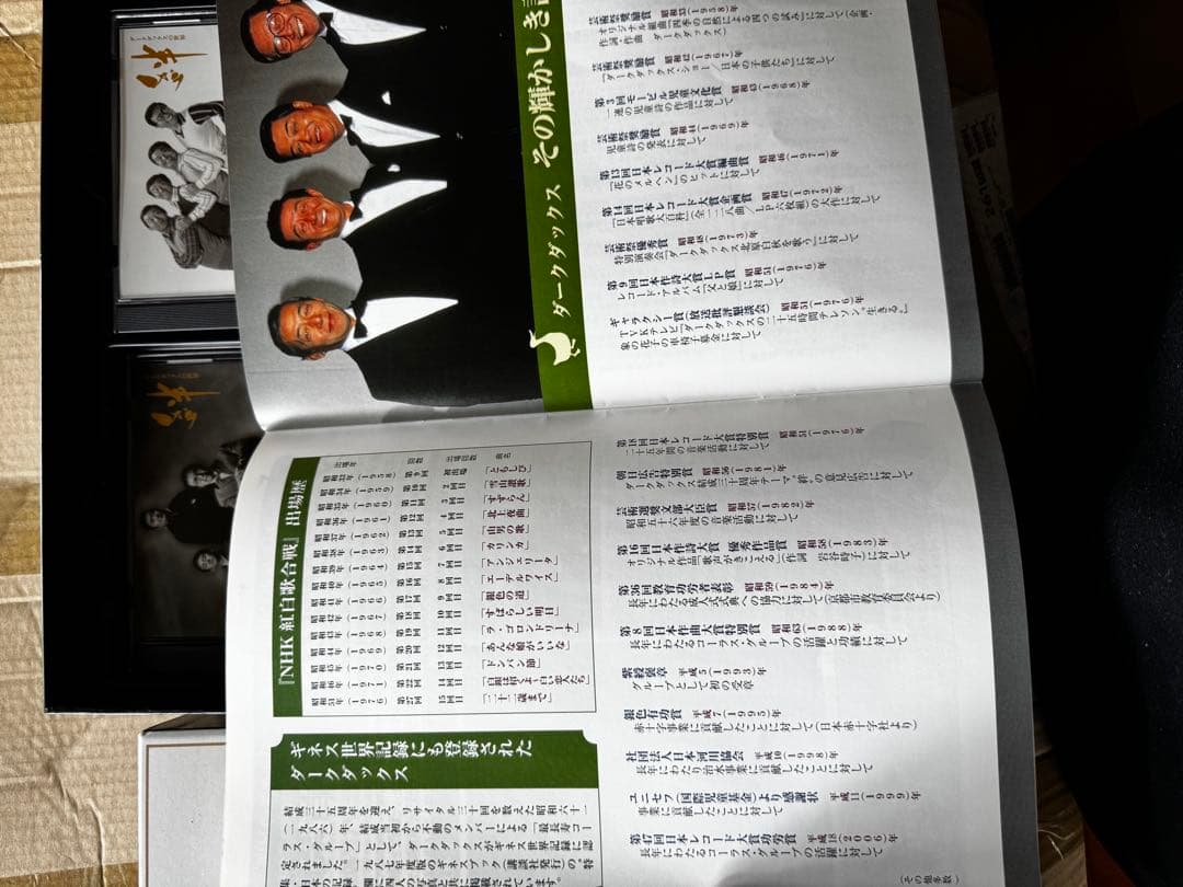 【CD欠品1枚】絆〜ダークダックスの世界〜／昭和男声コーラス大全集BOX