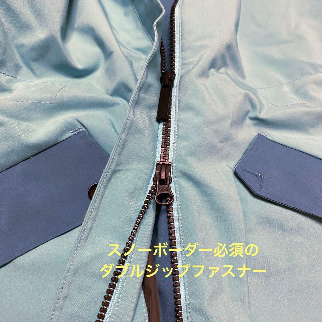 オラージュ Orage スノーボードウェア　ジャケット フード付 洗える　S