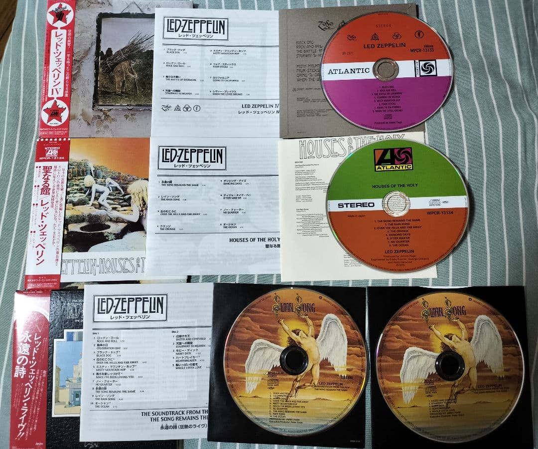 レッドツェッペリン紙ジャケ SHM-CD 10枚まとめて