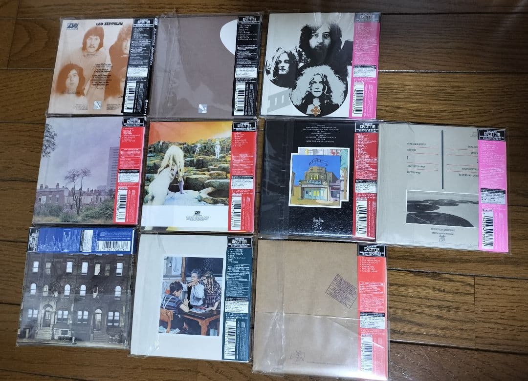 レッドツェッペリン紙ジャケ SHM-CD 10枚まとめて