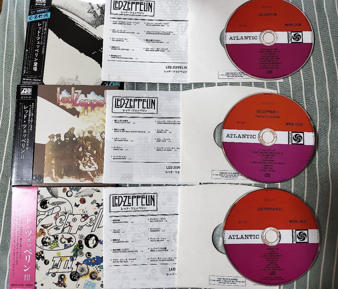 レッドツェッペリン紙ジャケ SHM-CD 10枚まとめて
