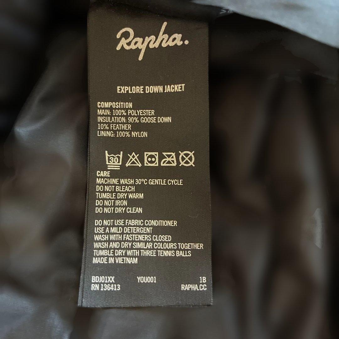 Rapha Explore Downダウンジャケット サイズS ブラック黒