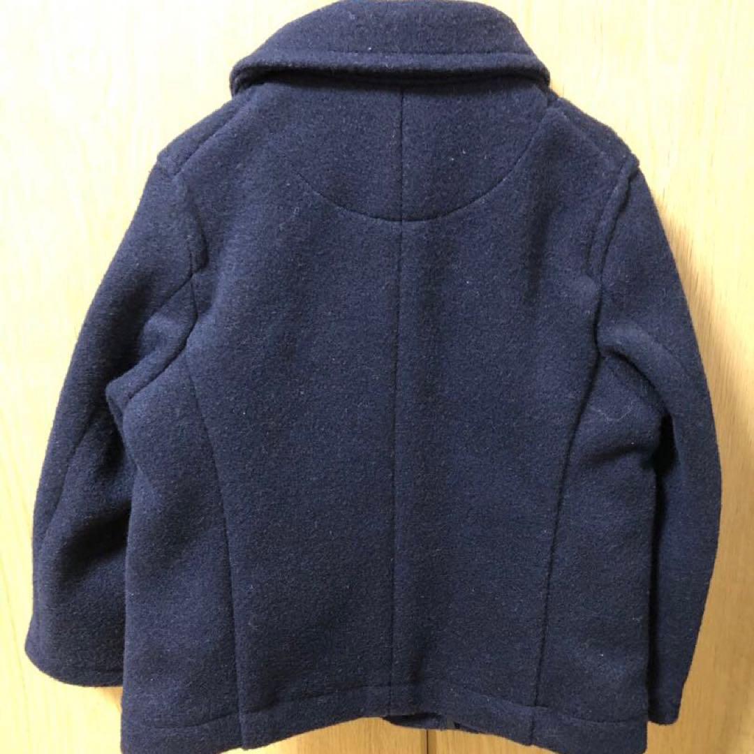 新品タグ付き　ダントン　美品　コート　115　ネイビー　子供服　未使用品