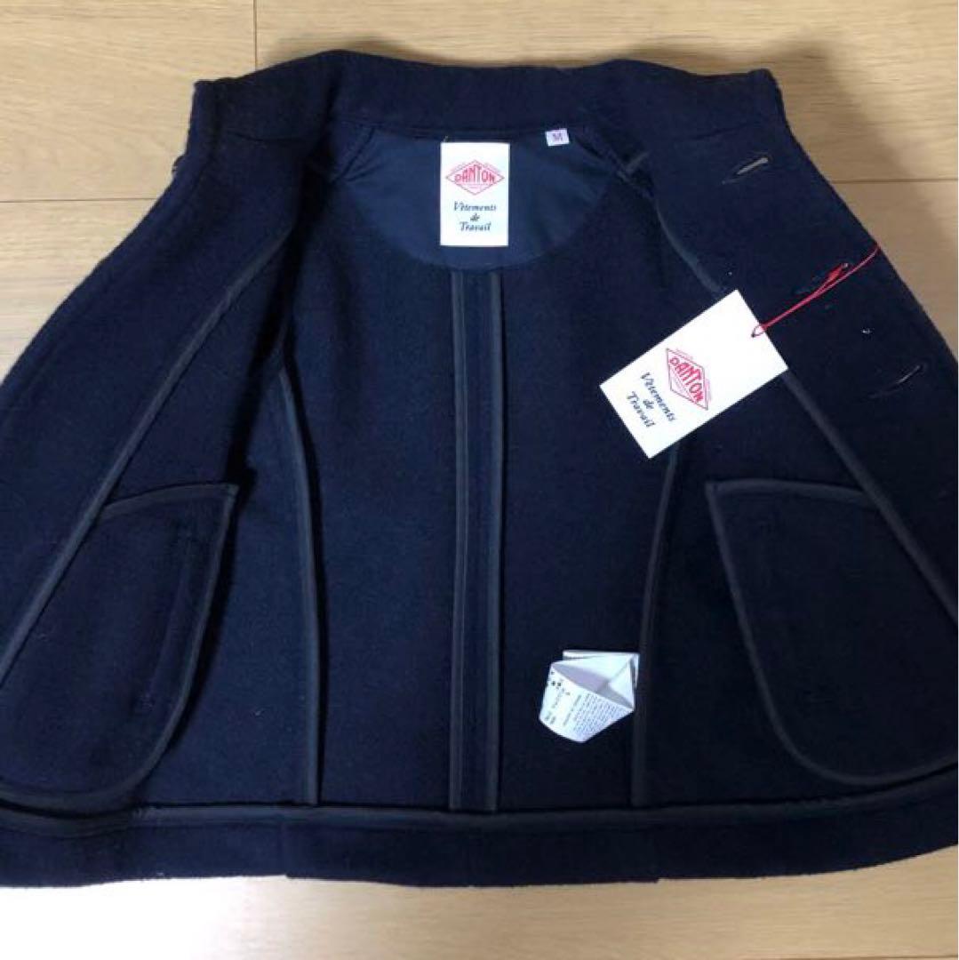 新品タグ付き　ダントン　美品　コート　115　ネイビー　子供服　未使用品