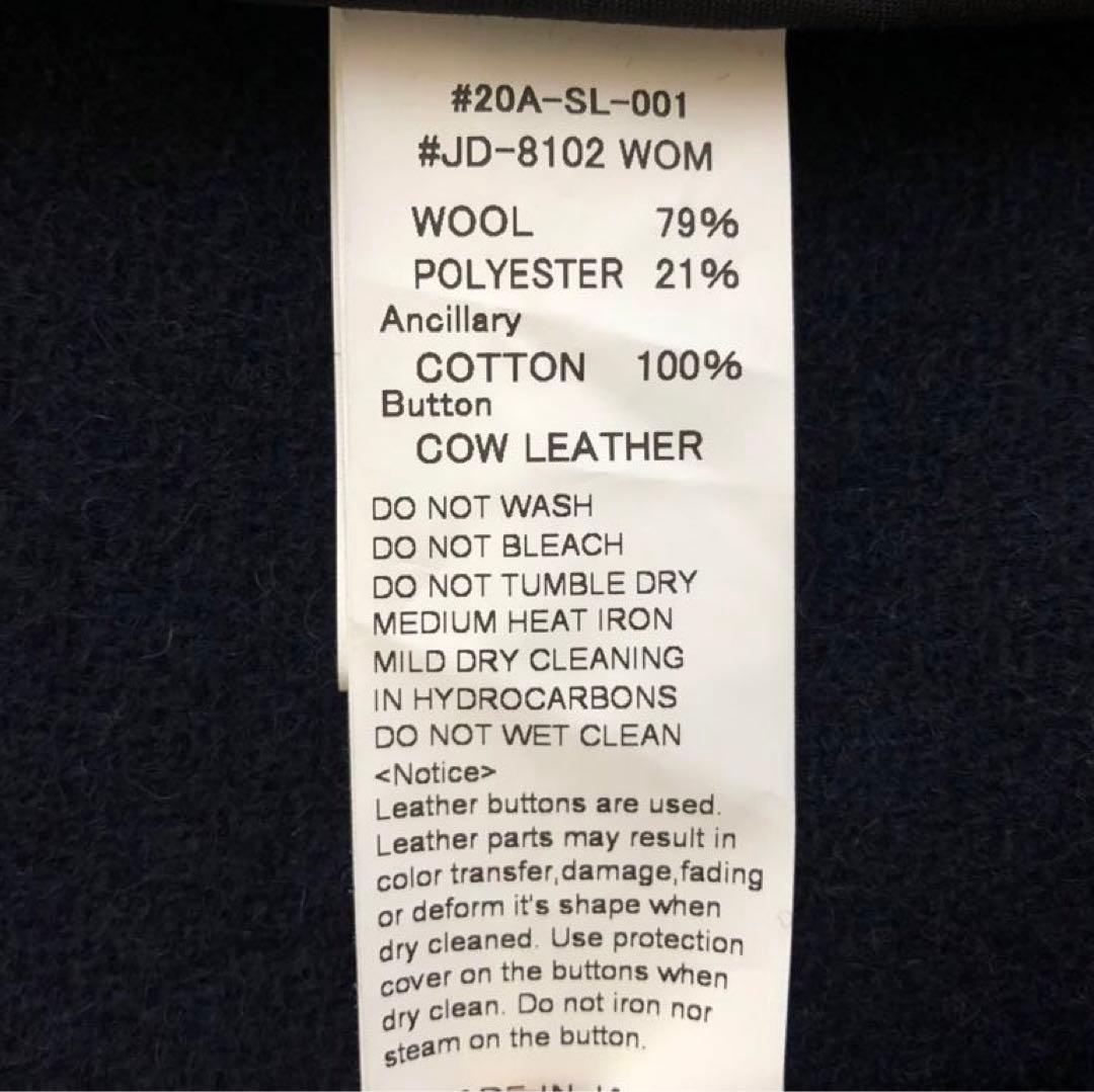 新品タグ付き　ダントン　美品　コート　115　ネイビー　子供服　未使用品