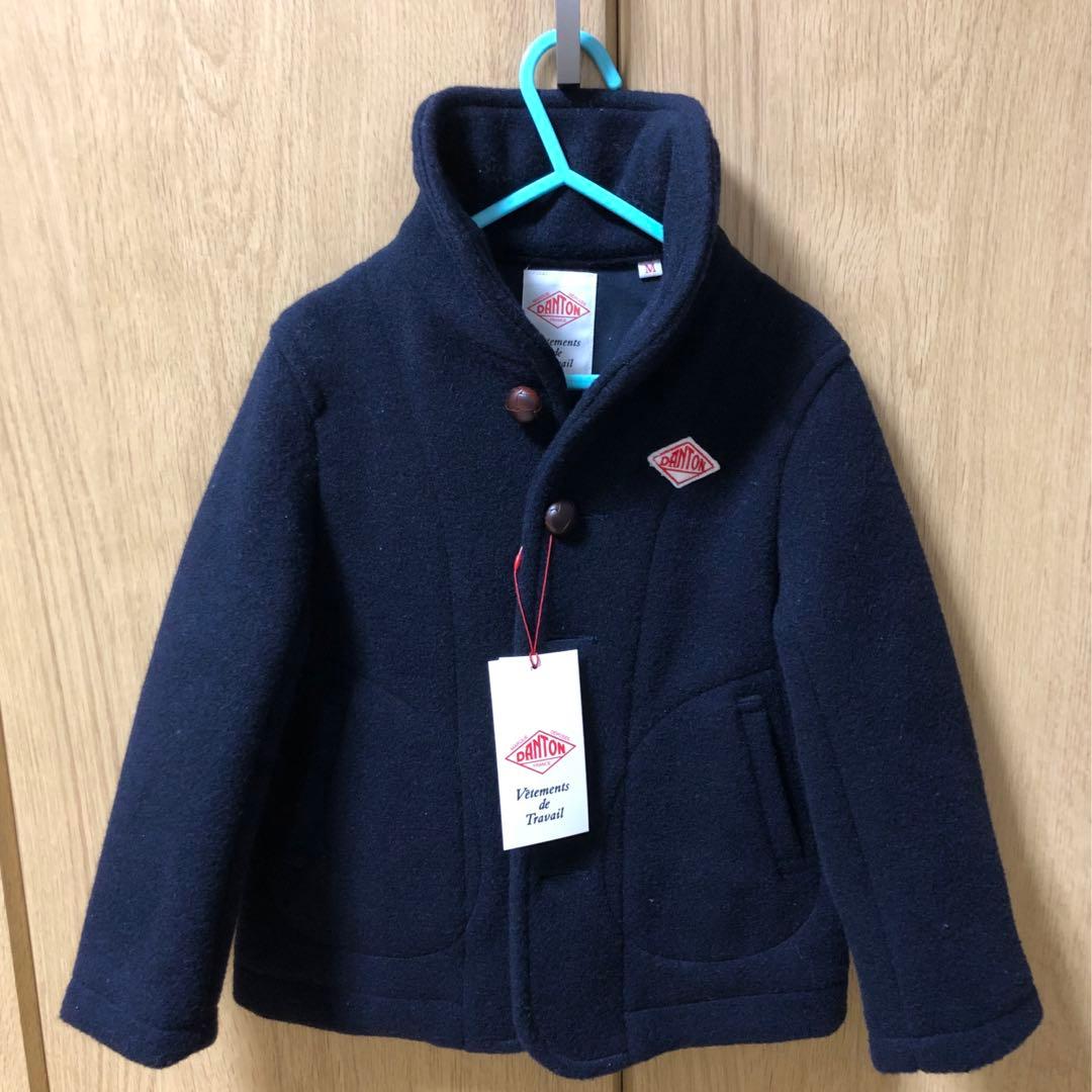 新品タグ付き　ダントン　美品　コート　115　ネイビー　子供服　未使用品
