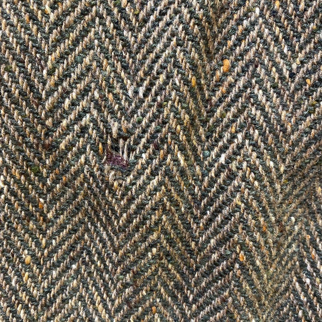 80s Aquascutum バルマカーンコート ツイード ヘリンボーン