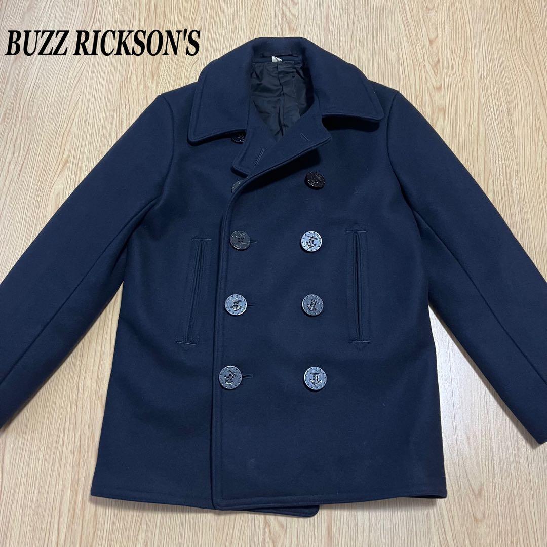 美品 バズリクソンズ BUZZ RICKSON'S ピーコートBR11554