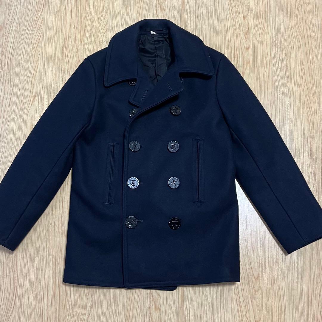 美品 バズリクソンズ BUZZ RICKSON'S ピーコートBR11554