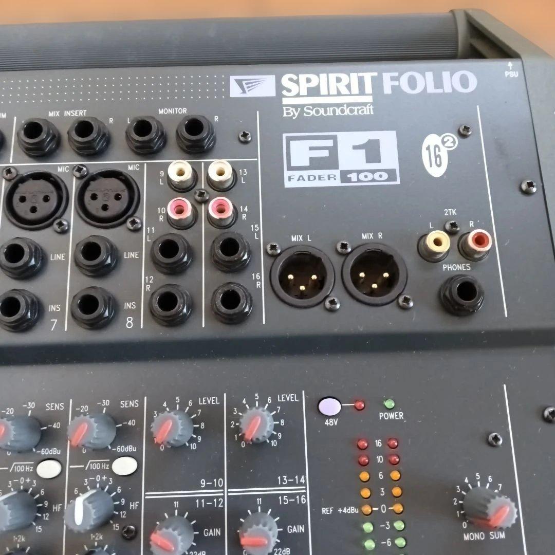 配信機器・PA機器・レコーディング機器 Soundcraft SPIRIT Folio