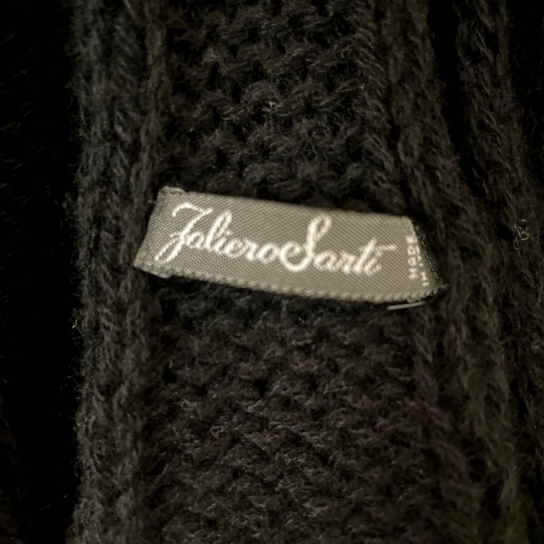 ファリエロサルティ　カシミヤ　ニット　ストール　大判　ヒロココシノ