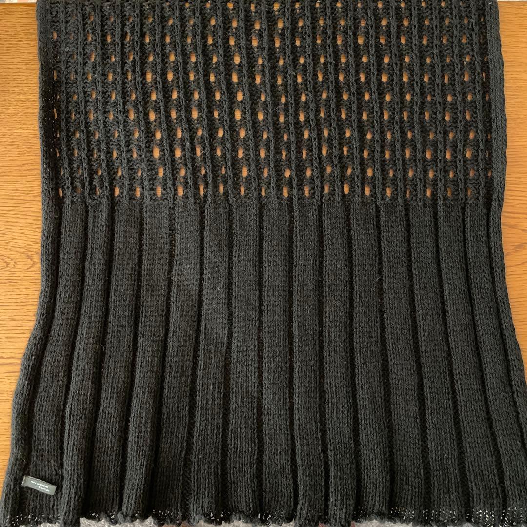 ファリエロサルティ　カシミヤ　ニット　ストール　大判　ヒロココシノ
