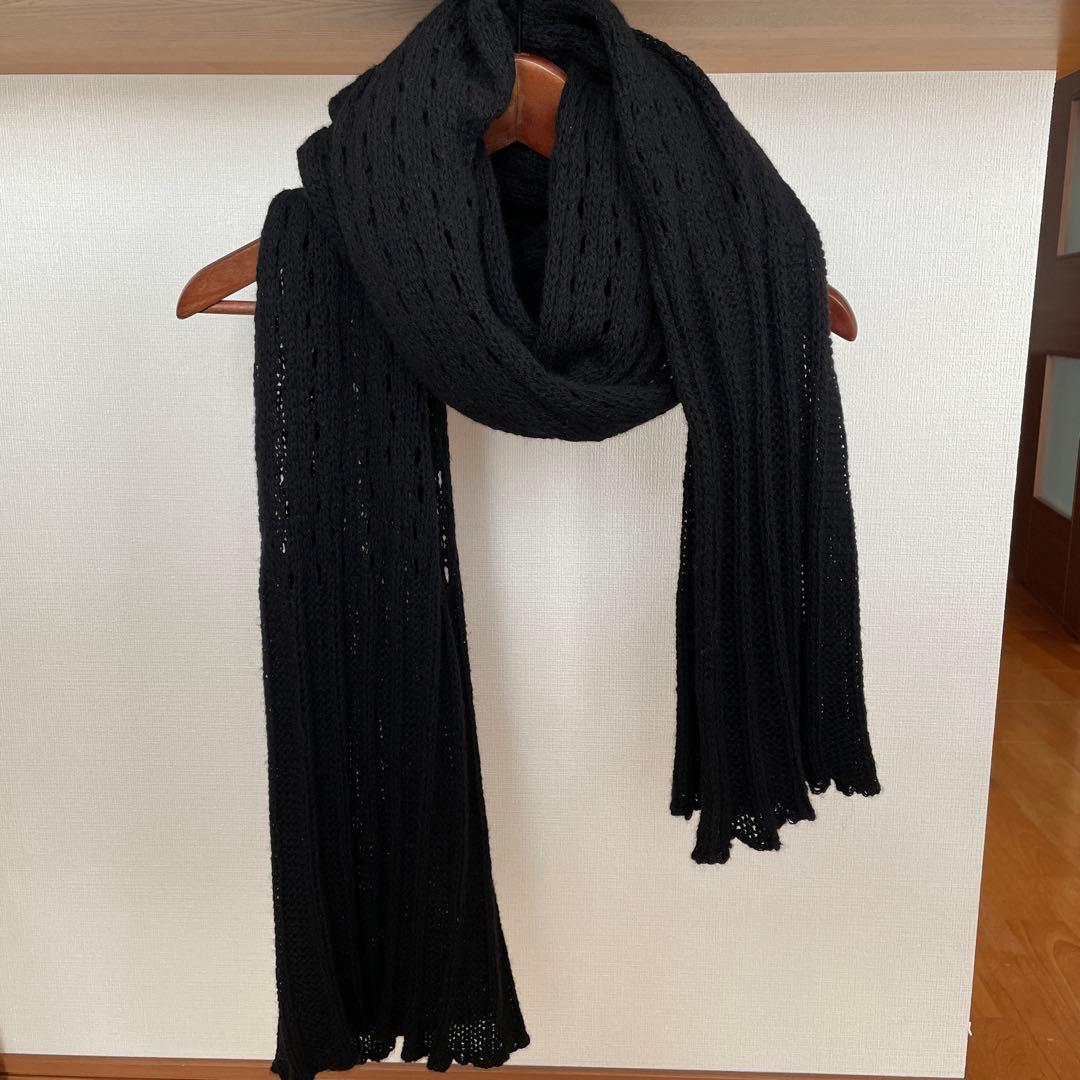 ファリエロサルティ　カシミヤ　ニット　ストール　大判　ヒロココシノ