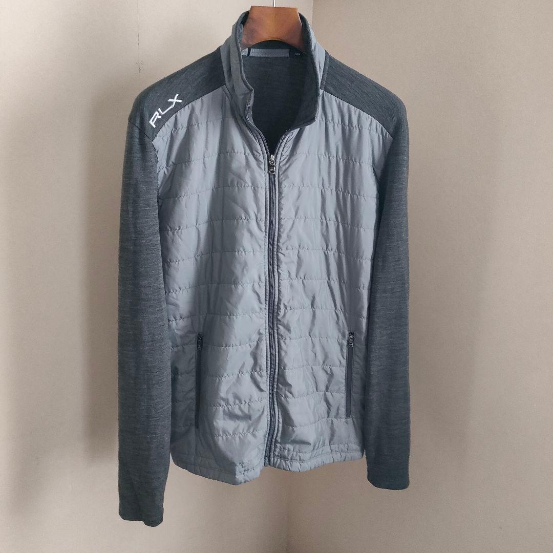 【SALE】ラルフローレン RLX 中綿入り ジップジャケット グレー b