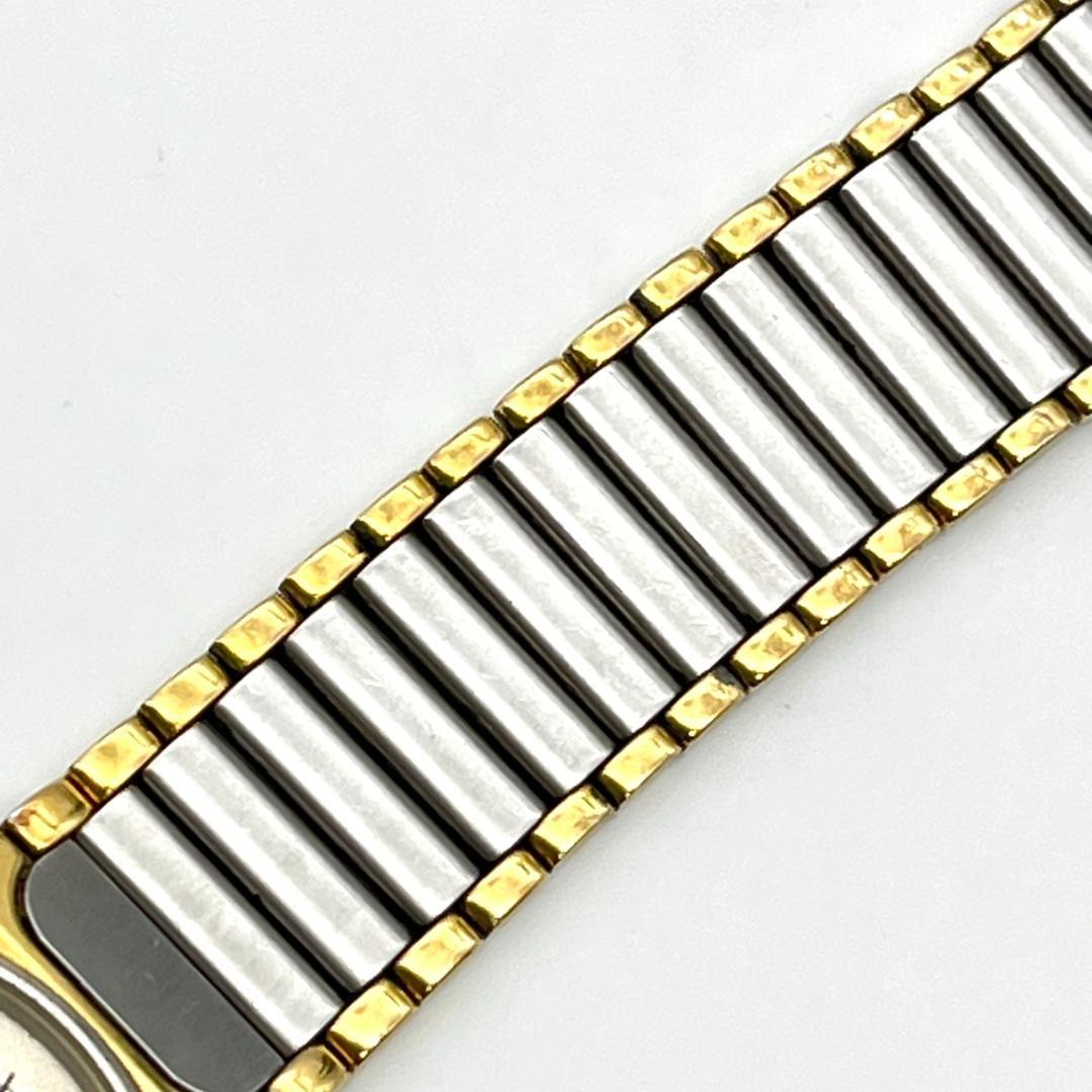 レア イヴサンローラン 腕時計 新品電池交換済み ラウンド 2針 コンビ