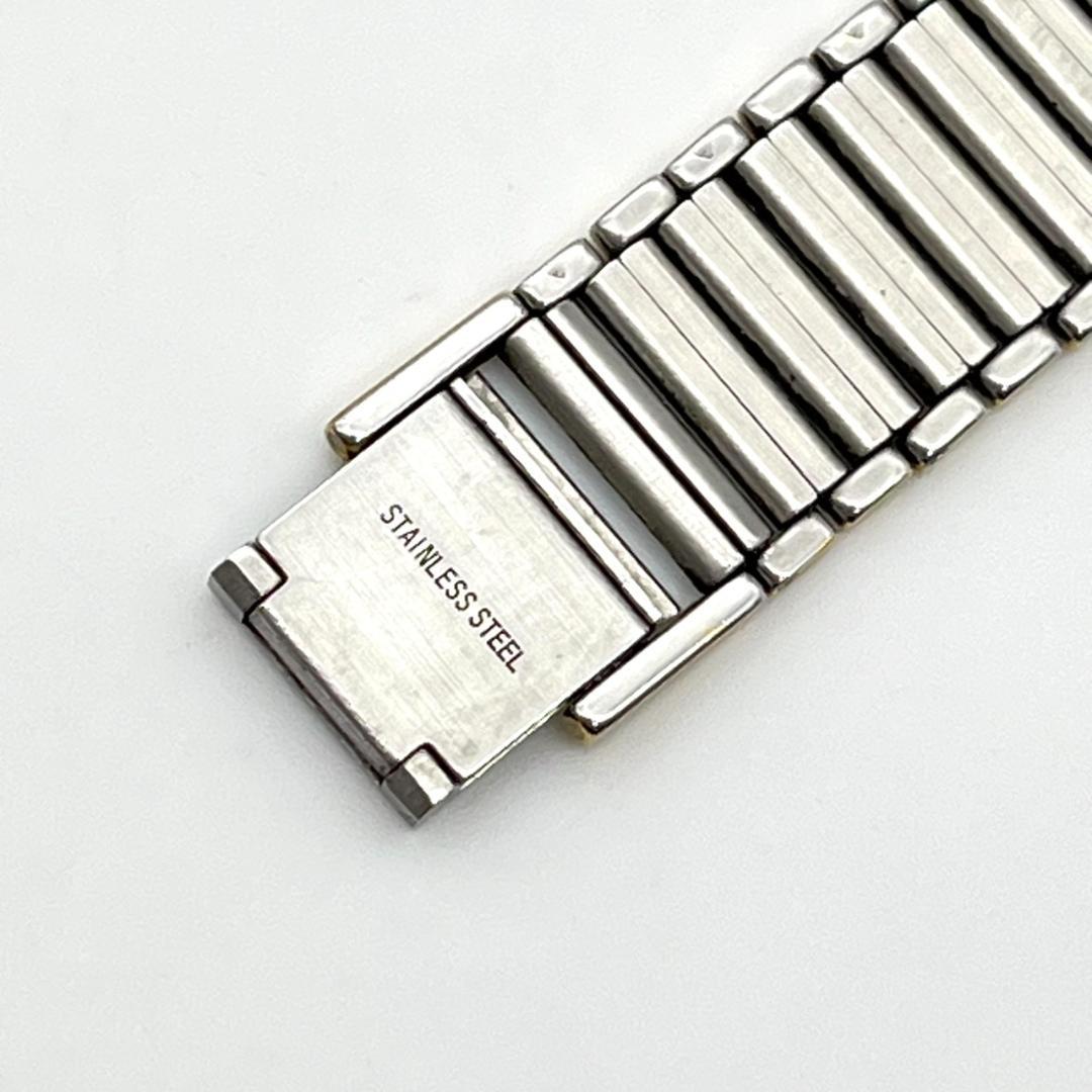 レア イヴサンローラン 腕時計 新品電池交換済み ラウンド 2針 コンビ