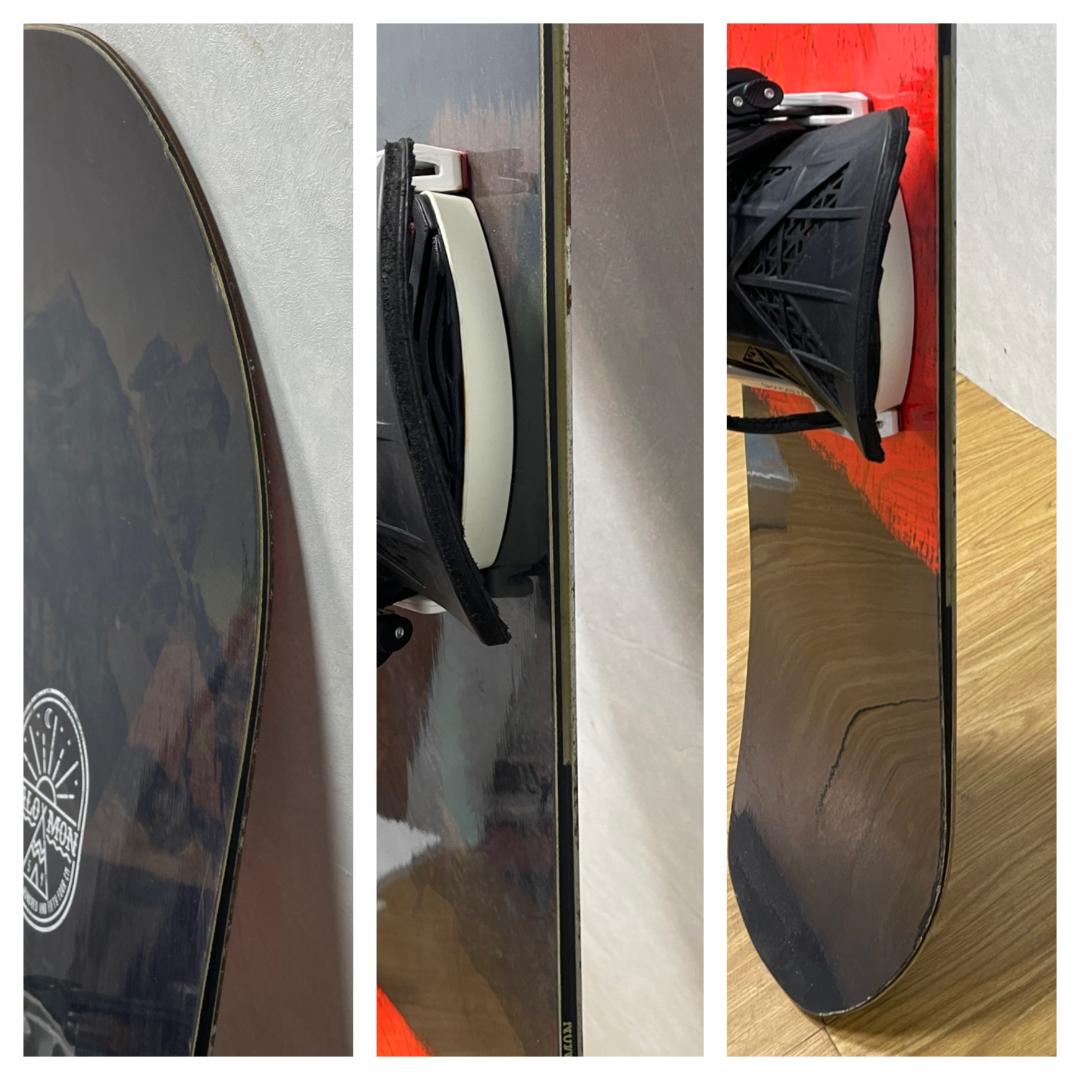 Y☆831 SALOMON SUPER8 スノーボード+ビンディングセット