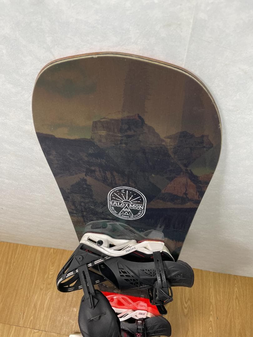 Y☆831 SALOMON SUPER8 スノーボード+ビンディングセット
