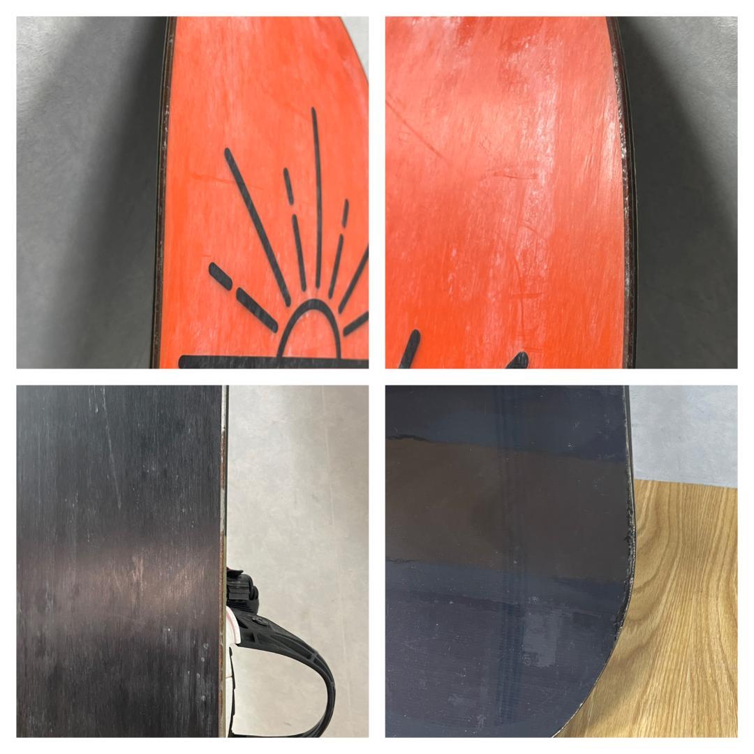 Y☆831 SALOMON SUPER8 スノーボード+ビンディングセット