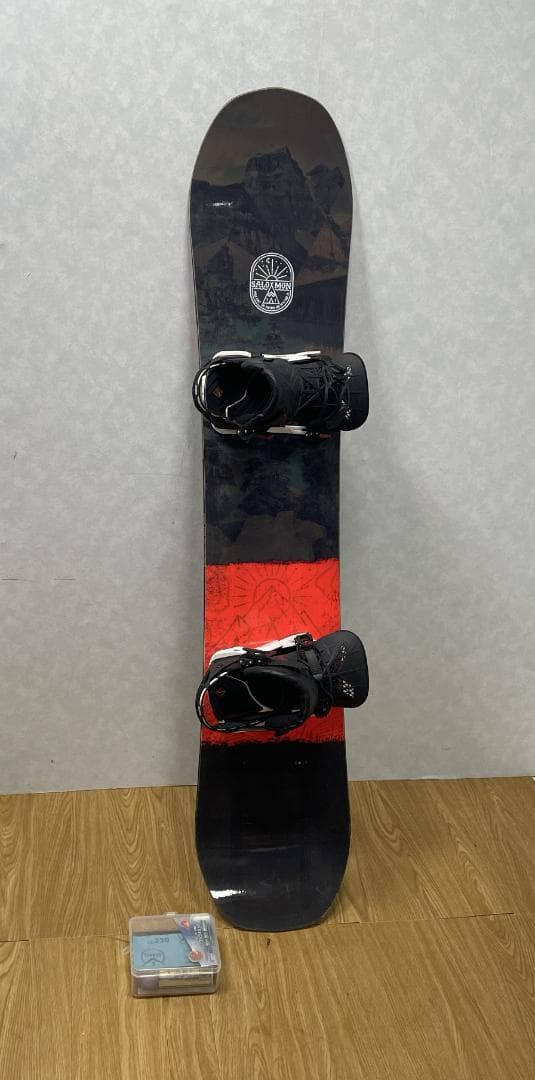 Y☆831 SALOMON SUPER8 スノーボード+ビンディングセット